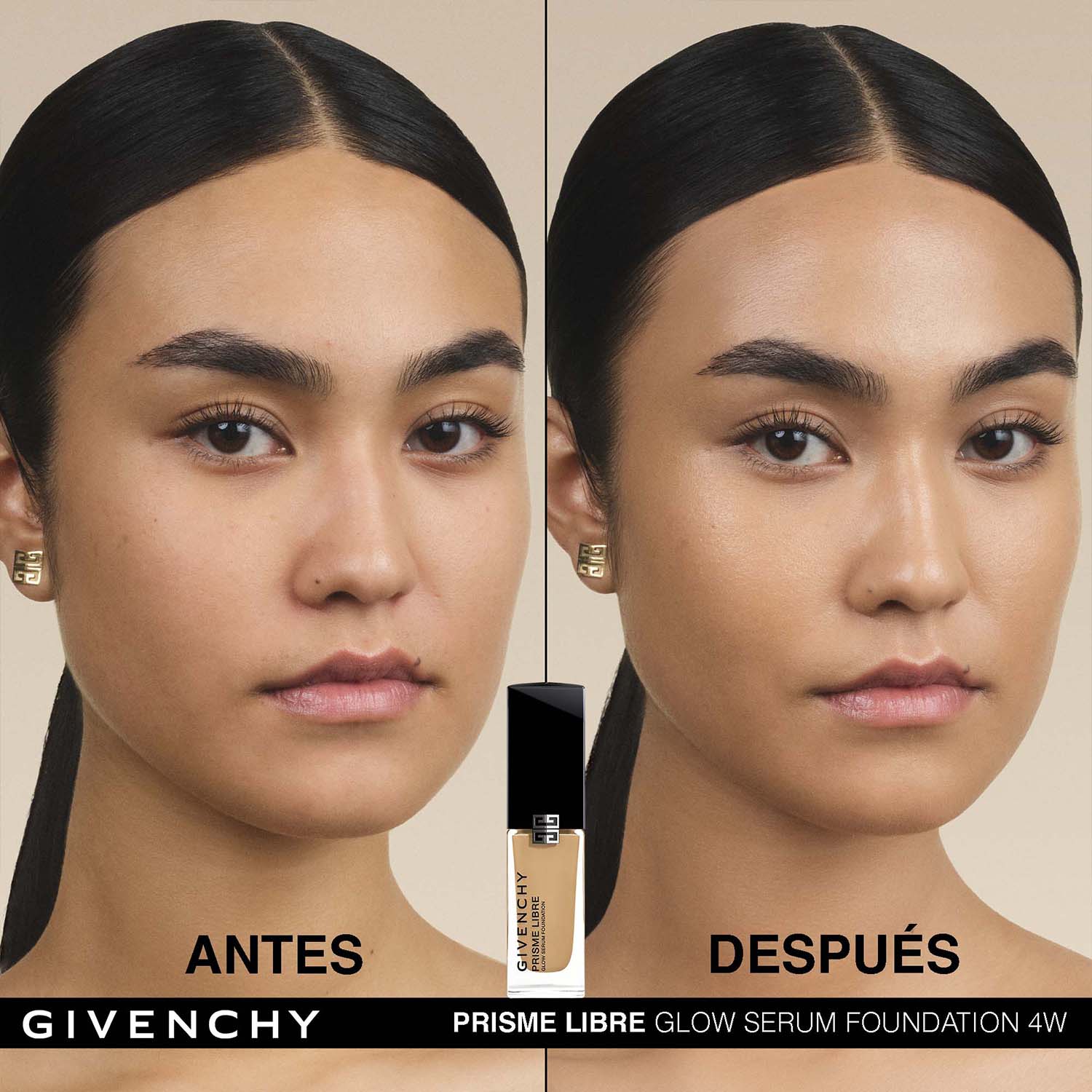 PRISME LIBRE GLOW SERUM FOUNDATION. BASE DE MAQUILLAJE EN SUERO QUE MEJORA LA PIEL, LUMINOSIDAD 24H E HIDRATACIÓN 48 H (BASE DE MAQUILLAJE EN SUERO)